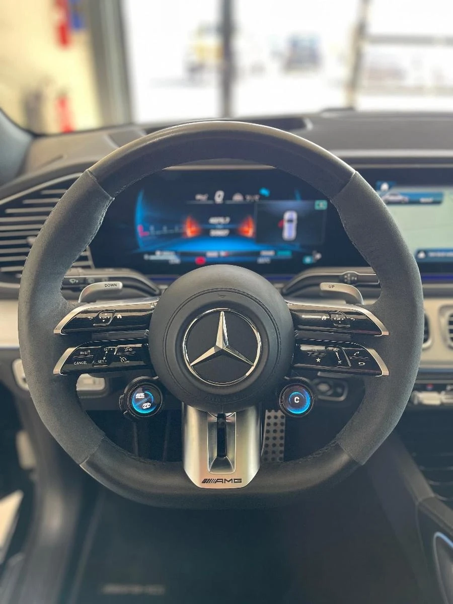 Mercedes-Benz GLE 63 S AMG /4-MATIC/FACELIFT/NIGHT/PANO/BURM/360/HEAD UP/, снимка 7 - Автомобили и джипове - 54112149