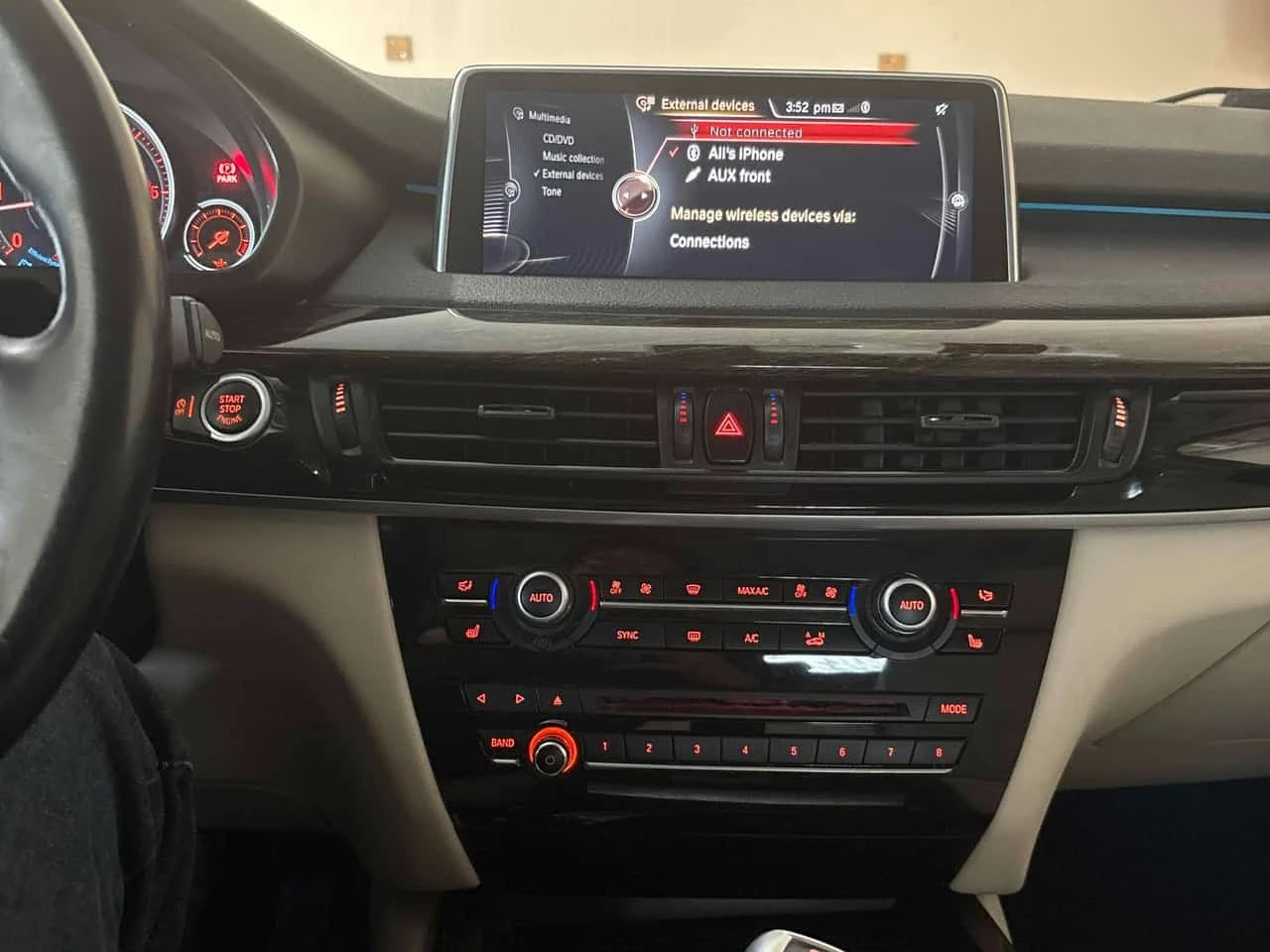 BMW X5 xDrive35d/CARFAX/ПОДГРЕВ/ПАМЕТ/КОЖА/КЛИП, снимка 8 - Автомобили и джипове - 54231455