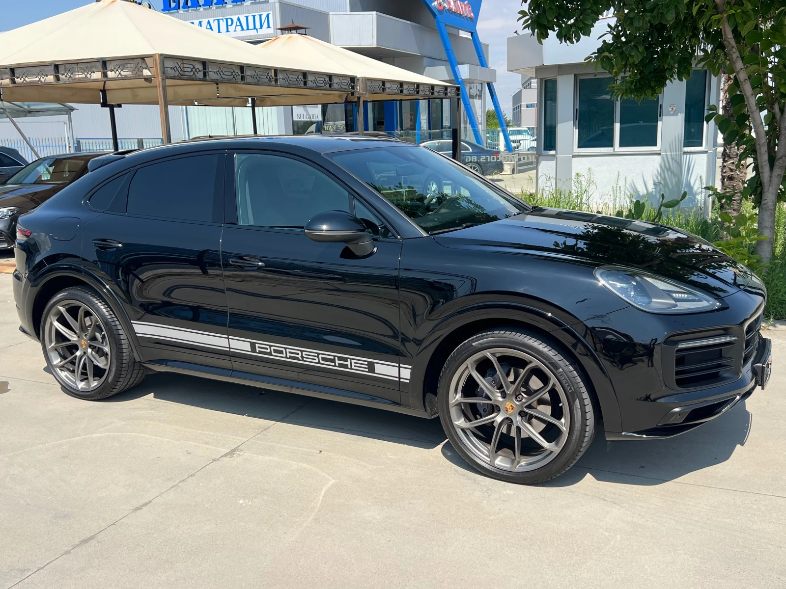 Porsche Cayenne COUPE, TURBO GT PACKAGE, CARBON, HEAD-UP, 22"S, снимка 4 - Автомобили и джипове - 55378743