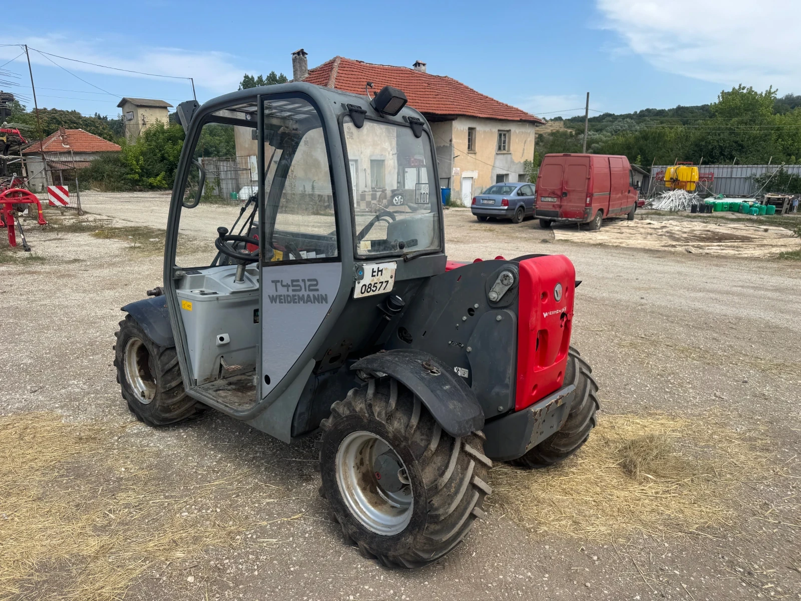 Телескопичен товарач Weidemann T4512, снимка 7 - Селскостопанска техника - 55501270