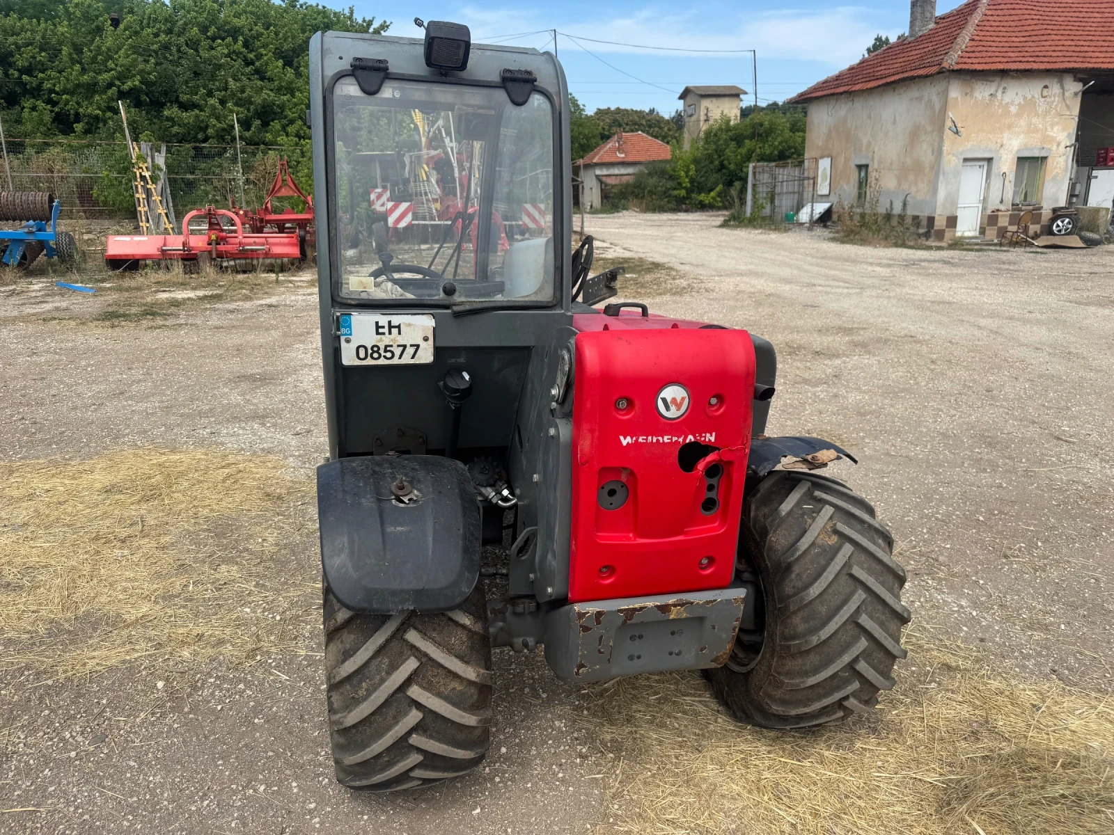 Телескопичен товарач Weidemann T4512, снимка 3 - Селскостопанска техника - 55501270