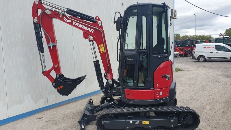 Багер Yanmar ViO26-6, снимка 6 - Индустриална техника - 46917510