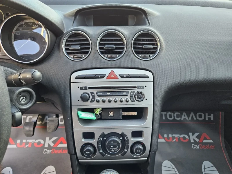 Peugeot 308 1.6HDI-109кс= 6СКОРОСТИ= 199.000км= FACE= КЛИМАТРО, снимка 16 - Автомобили и джипове - 51826967