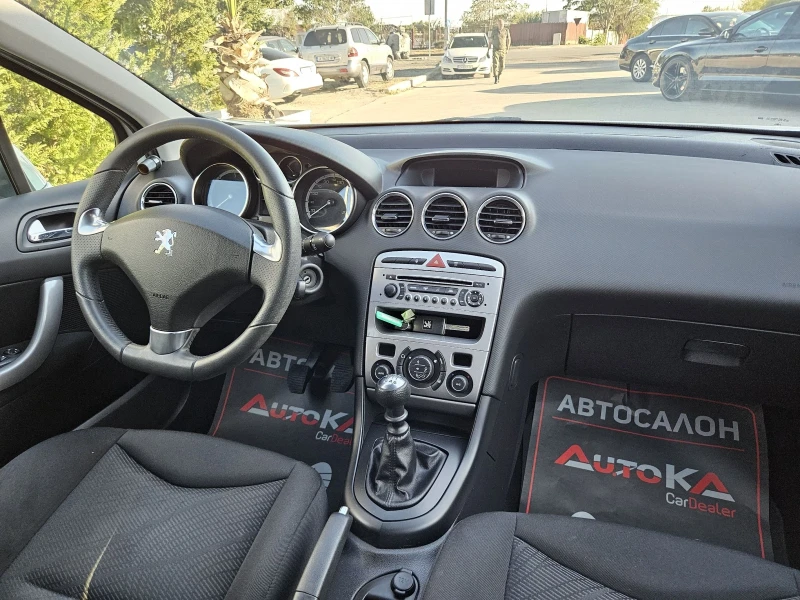 Peugeot 308 1.6HDI-109кс= 6СКОРОСТИ= 199.000км= FACE= КЛИМАТРО, снимка 13 - Автомобили и джипове - 51826967