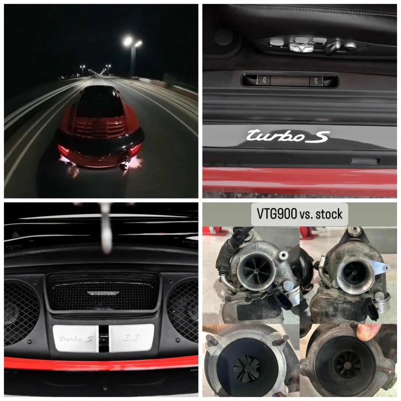 Porsche 911 Turbo S * Techart* 800кс, снимка 17 - Автомобили и джипове - 52327571