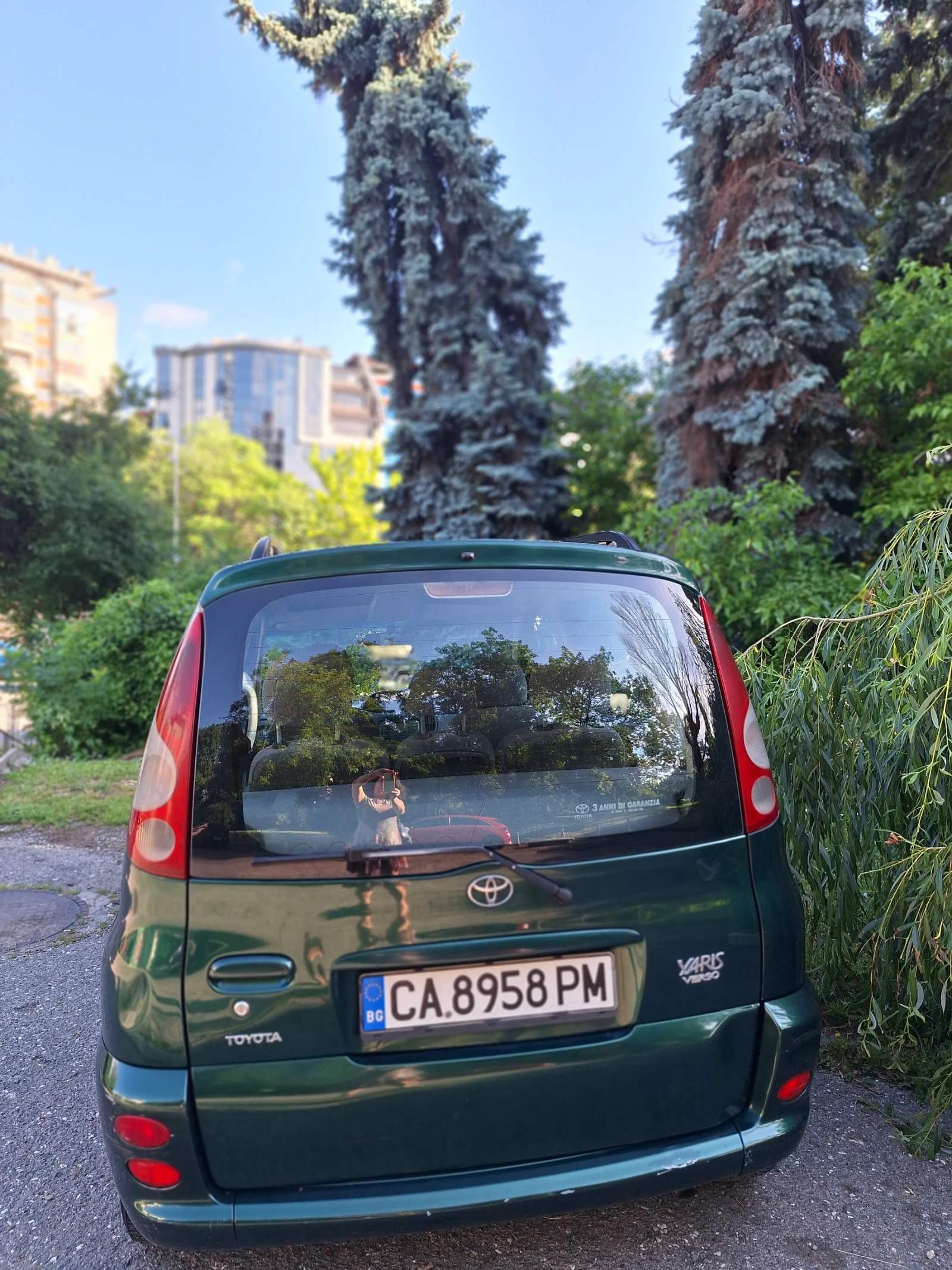 Toyota Yaris verso, снимка 5 - Автомобили и джипове - 54808938