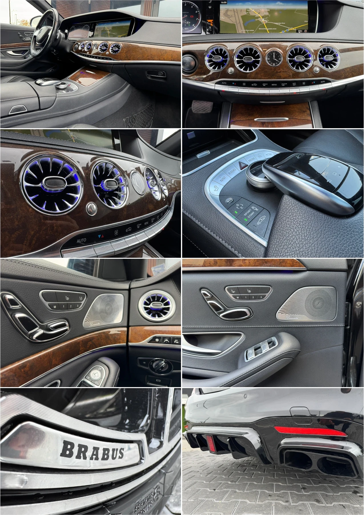 Mercedes-Benz S 500 FACE* Long* Burmester* �������* ���������* ������ | Mobile.bg � ����������� 17
