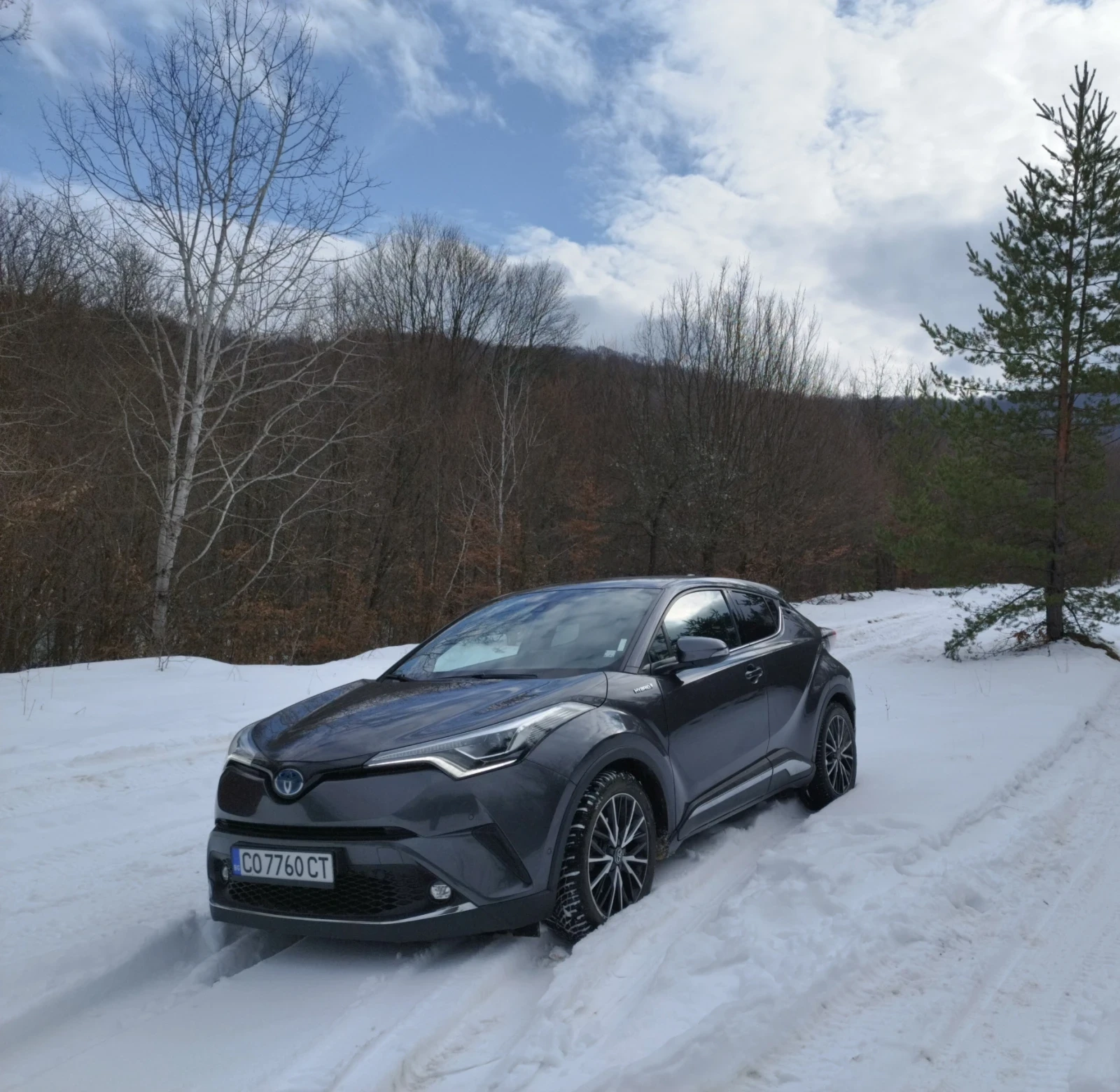 Toyota C-HR 1.8 АГУ, Андроид мултимедия. Всички екстри. Каско, снимка 1