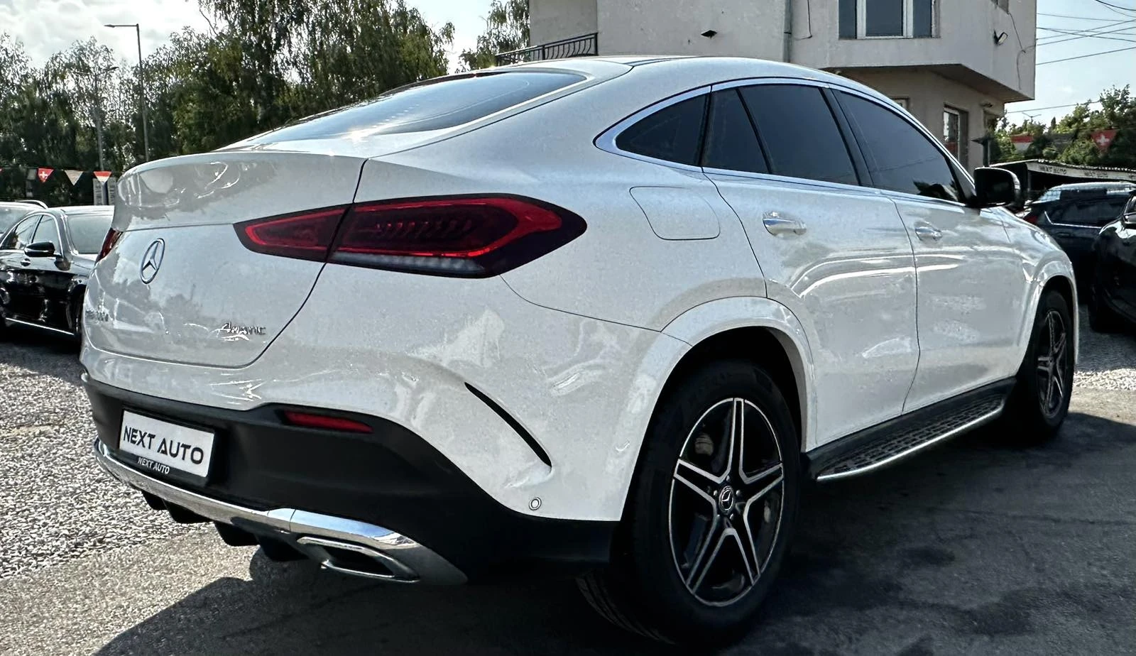 Mercedes-Benz GLE 400 D 330HP AMG LINE HUD BURMESTER ОБДУХВАНЕ PANO, снимка 5 - Автомобили и джипове - 55800866