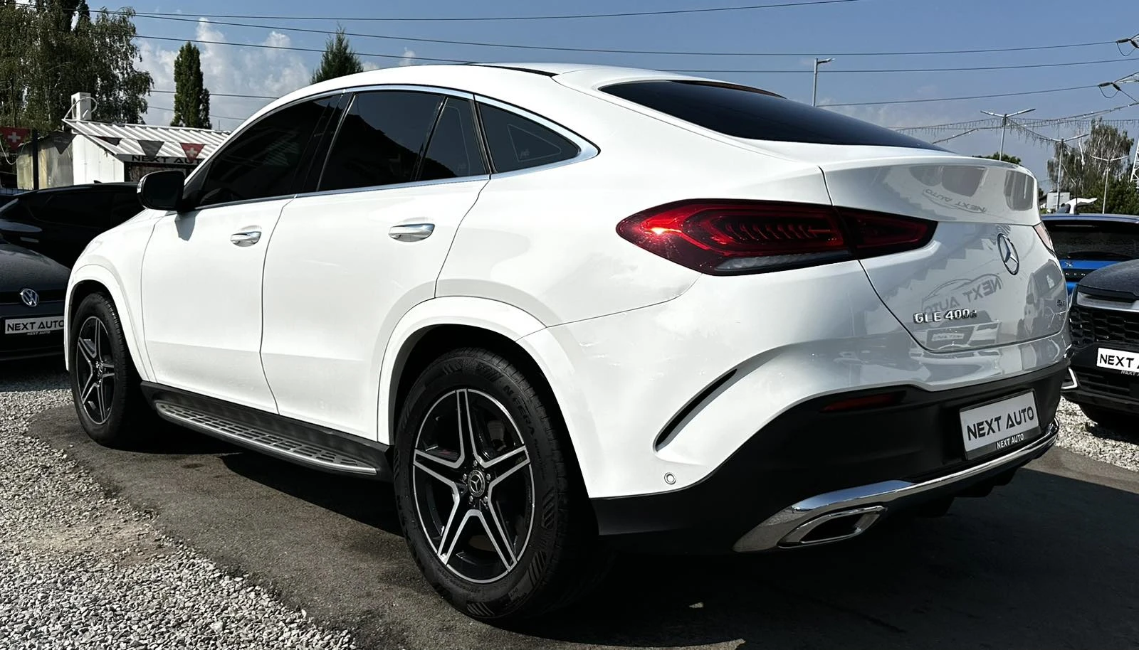 Mercedes-Benz GLE 400 D 330HP AMG LINE HUD BURMESTER ОБДУХВАНЕ PANO, снимка 7 - Автомобили и джипове - 55800866