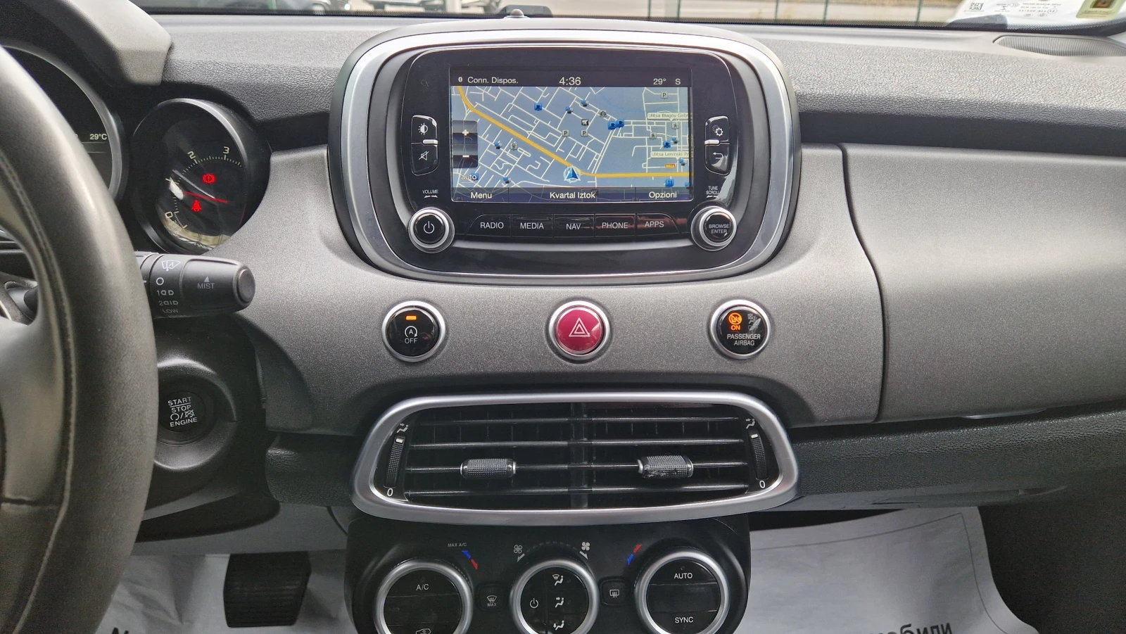 Fiat 500X 2.0M JET 2.0 4X4 | Mobile.bg � ����������� 14