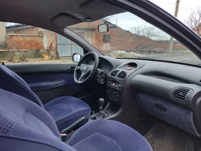 Peugeot 206 1.9 D, снимка 2 - Автомобили и джипове - 48482768