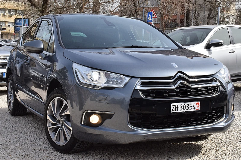 Citroen DS4 1.6ШВЕЙЦАРИЯ-КОЖА/НАВИ/КСЕНОН/МАСАЖ/САМОПАРКИРАНЕ, снимка 3 - Автомобили и джипове - 49454819