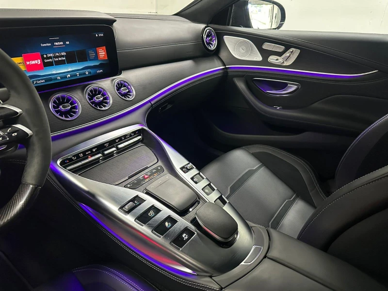 Mercedes-Benz AMG GT 63S E-PERFORMANCE/CERAMIC/AERO/BURM/NIGHT/PANO/, снимка 12 - Автомобили и джипове - 52856433