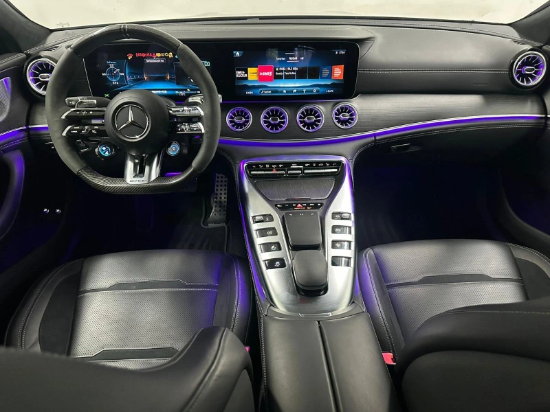 Mercedes-Benz AMG GT 63S E-PERFORMANCE/CERAMIC/AERO/BURM/NIGHT/PANO/, снимка 13 - Автомобили и джипове - 52856433