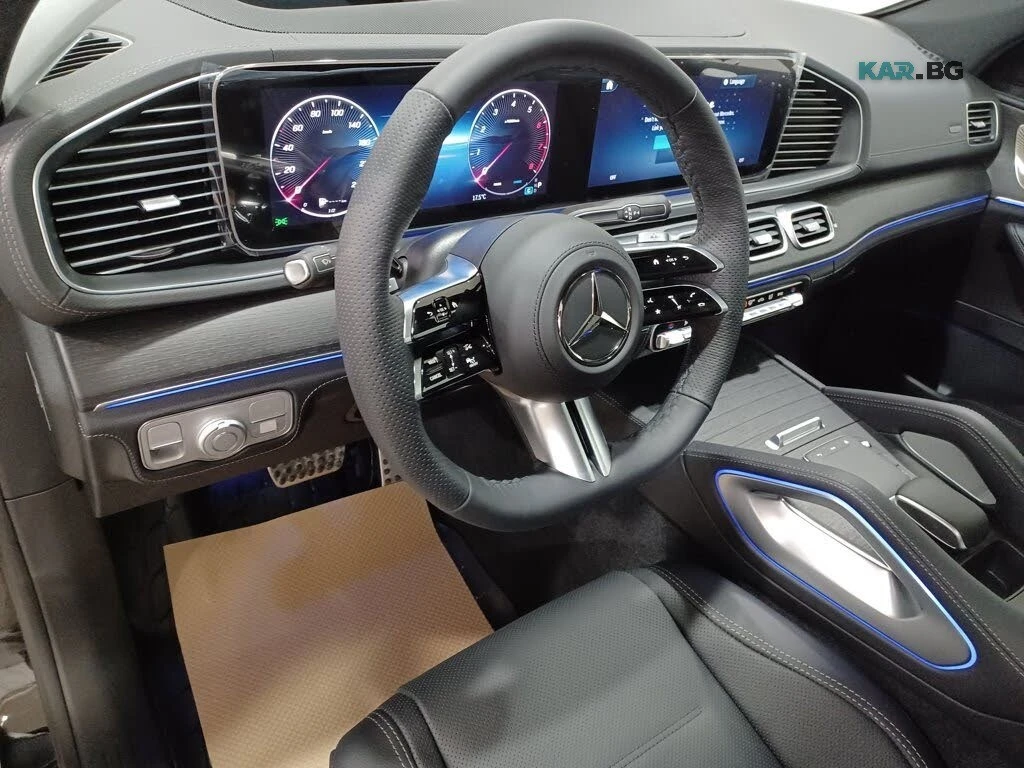 Mercedes-Benz GLE 450 AMG* 4MATIC* BURMESTER* PANO* ПОДГРЕВ* ОБДУХВАНЕ* , снимка 5 - Автомобили и джипове - 55819101