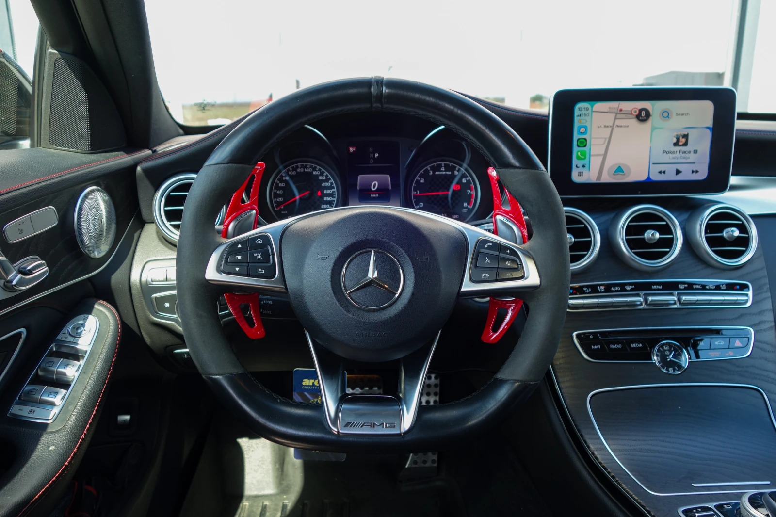 Mercedes-Benz C 43 AMG / BURMESTER / CARPLAY / ����� �� ����� / ������ | Mobile.bg � ����������� 11