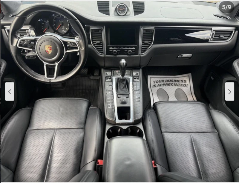 Porsche Macan TURBO* PDK* ПОДГРЕВ* ОБДУХВАНЕ* ДИСТРОНИК* КАМЕРА*, снимка 5 - Автомобили и джипове - 52263269