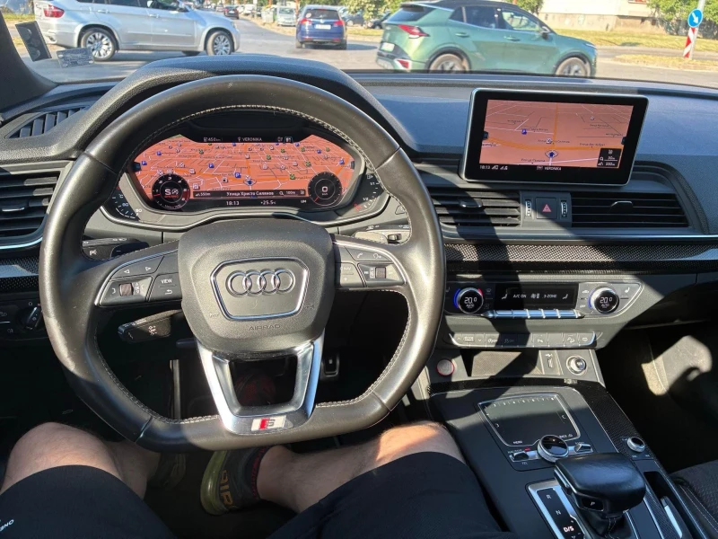 Audi SQ5 ПЕРФЕКТНО СЪСТОЯНИЕ СМЕНЕНИ ВЕРИГИ КЕЙЛЕС НЕМСКА, снимка 9 - Автомобили и джипове - 52852024