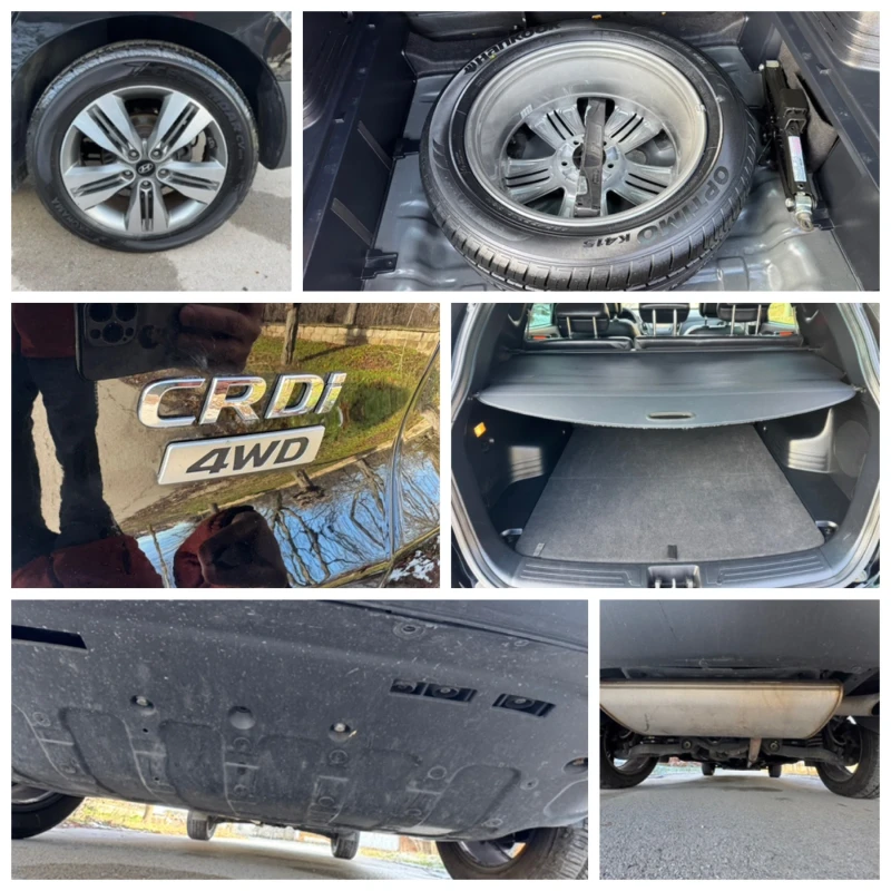 Hyundai IX35 2.0CRDI-184kc;:126700km;:ПАНОРАМА:4х4:Автомат;:FUL, снимка 16 - Автомобили и джипове - 53050924