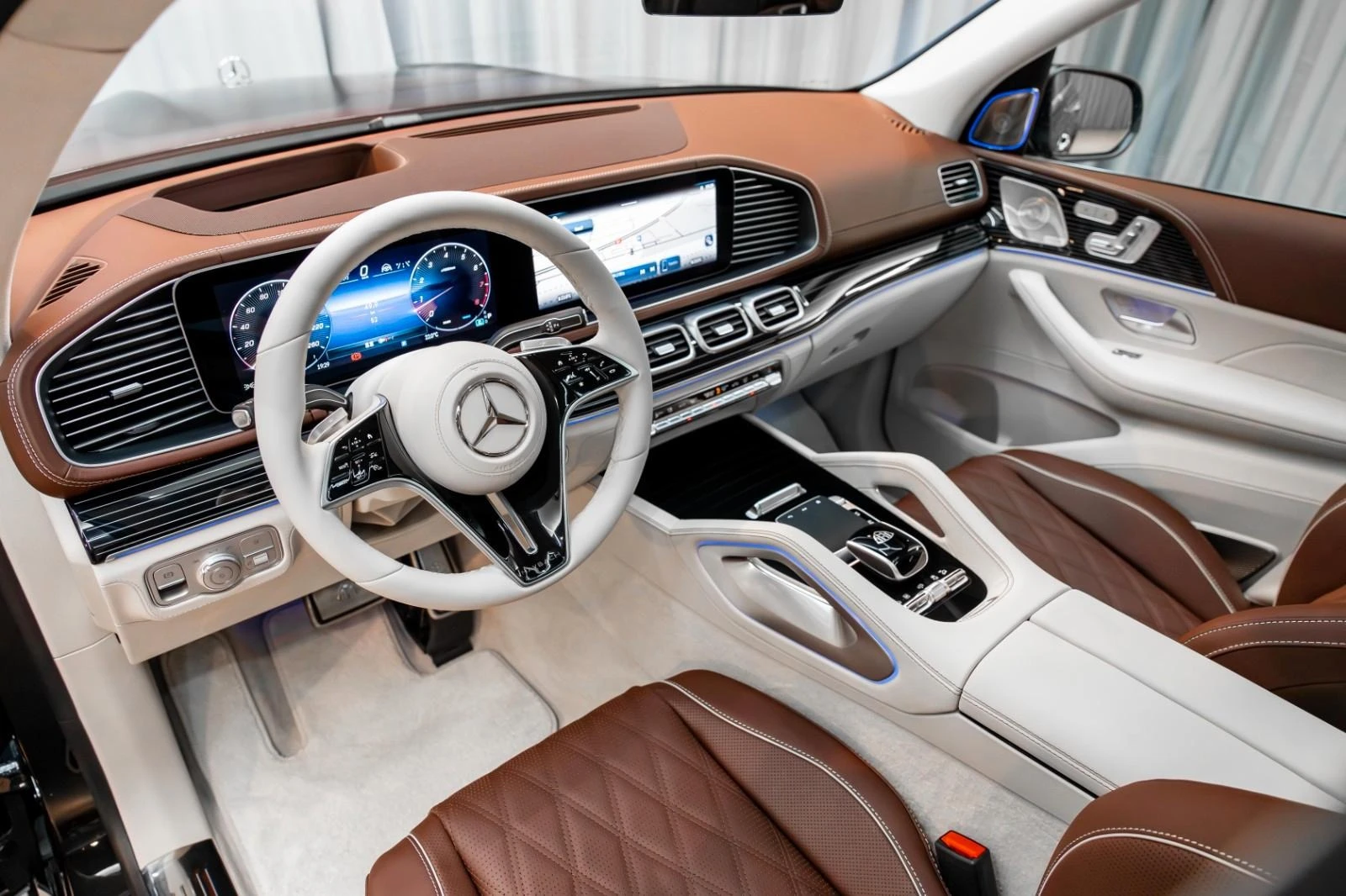 Mercedes-Benz GLS 600 MAYBACH/MANUFAKTUR/FIRST CLASS/ACTIVE BODY/BURM 4D - изображение 8