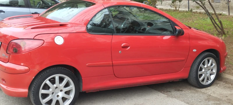 Peugeot 206 CC, снимка 5 - Автомобили и джипове - 47067945