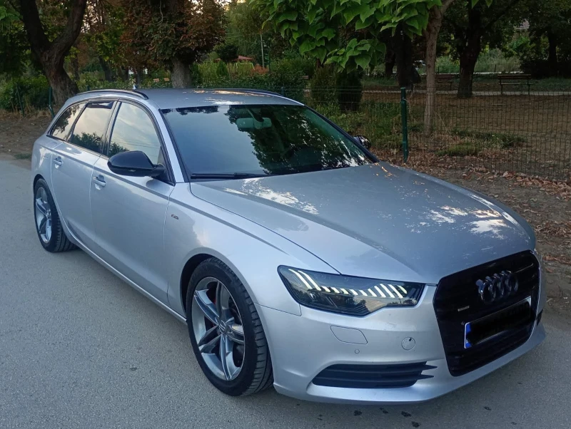 Audi A6 3.0tdi* QUATTRO* RS LED* RS ВОЛАН* КОЖА* ПОДГРЕВ, снимка 2 - Автомобили и джипове - 52926586
