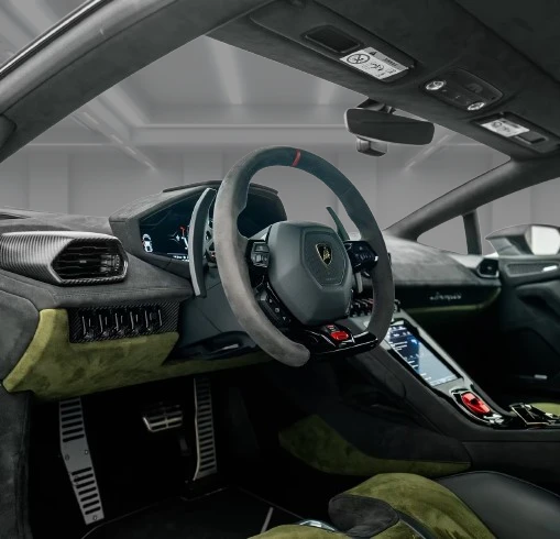Lamborghini Huracan Sterrato = Carbon Ceramic Brakes = Гаранция, снимка 8 - Автомобили и джипове - 55572927