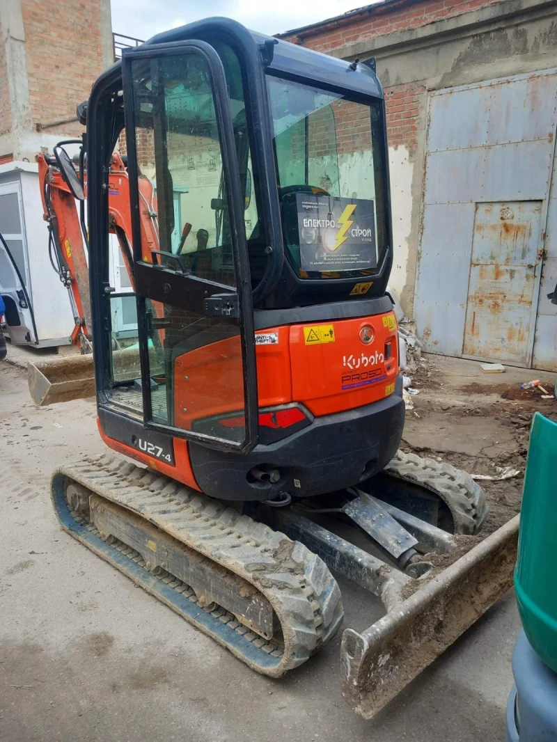 Багер Kubota U27-4, снимка 2 - Индустриална техника - 53108825