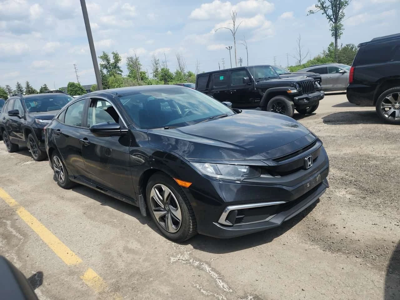 Honda Civic LX/CARFAX/ФИНАНСИРАНЕ, снимка 2 - Автомобили и джипове - 54833322