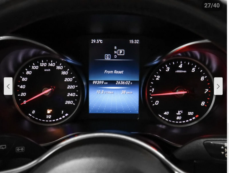 Mercedes-Benz GLC 300 AMG* PACK* PREMIUM* ПАНОРАМА* 360КАМЕРА* LANE* ASS, снимка 13 - Автомобили и джипове - 52156825