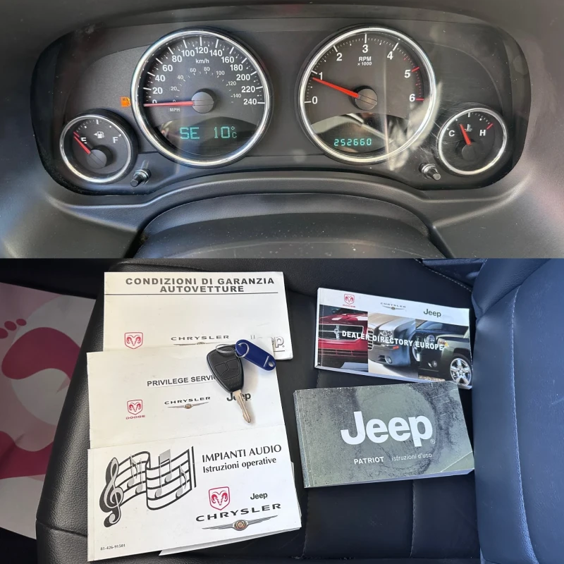 Jeep Patriot 2.0CRD - КЛИМАТРОНИК, снимка 16 - Автомобили и джипове - 52413042