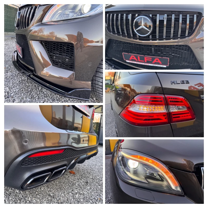 Mercedes-Benz ML 350 d/6.3 AMG/V8 TUNING/ПОРЪЧКОВ/ТОП ВИЗИЯ/ВС.ЕКСТРИ//, снимка 9 - Автомобили и джипове - 52804598
