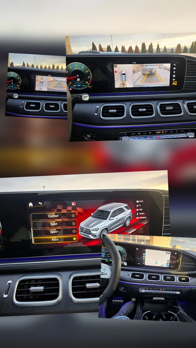 Mercedes-Benz GLE 63 S AMG 6.3 AMG+ Pano 360 / 22, снимка 10 - Автомобили и джипове - 53048314