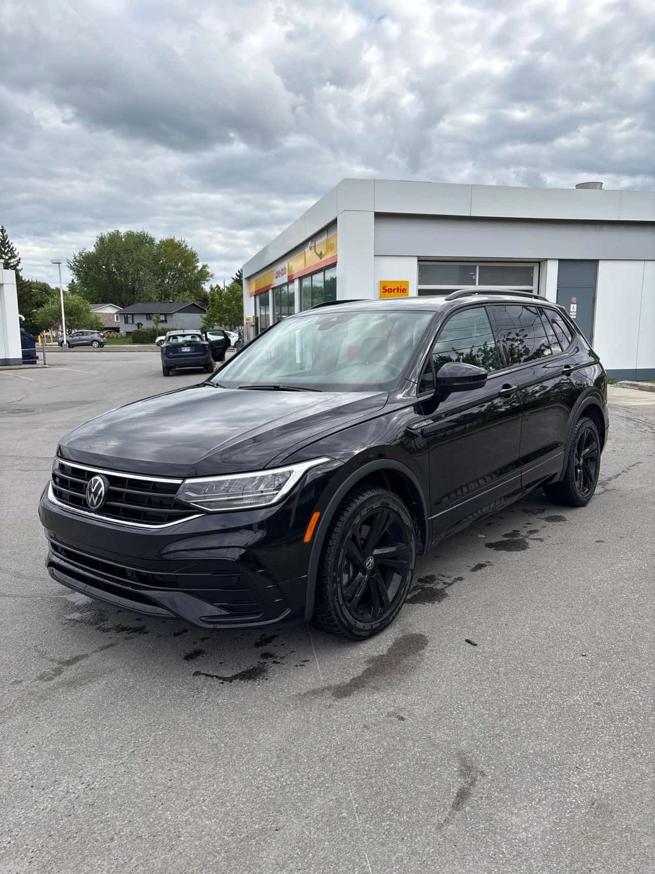 VW Tiguan * Comfortline R Line Black Edition /CARFAX/