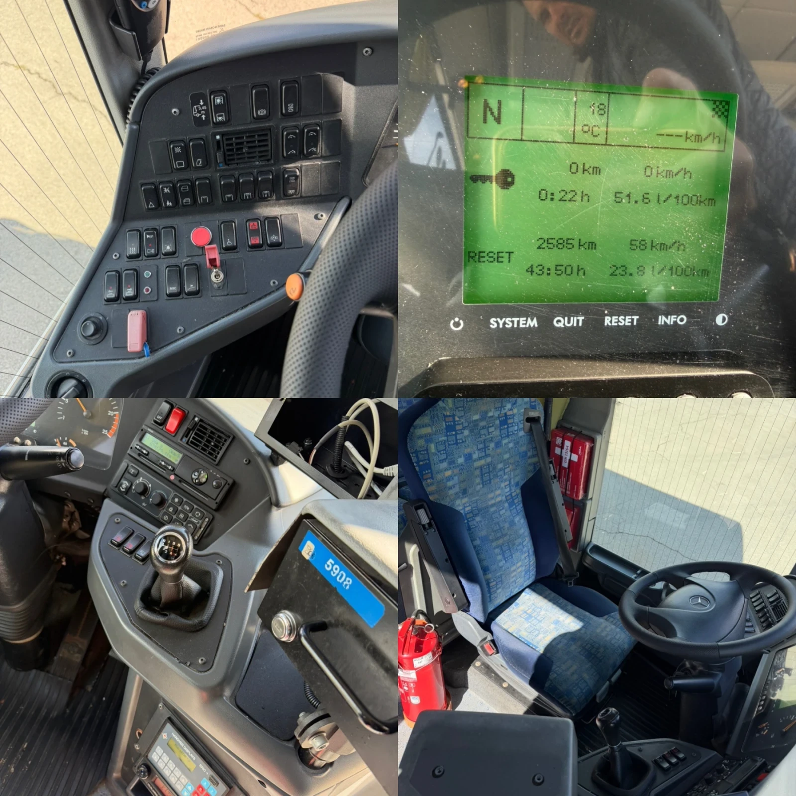 Mercedes-Benz Integro klima ������� OM457 | Mobile.bg � ����������� 6