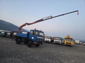 Man 12.222 12.192, КРАН + САМОСВАЛ, 4 Х 4 , снимка 3