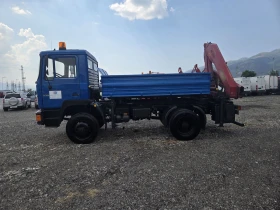 Man 12.222 12.192, КРАН + САМОСВАЛ, 4 Х 4 , снимка 12