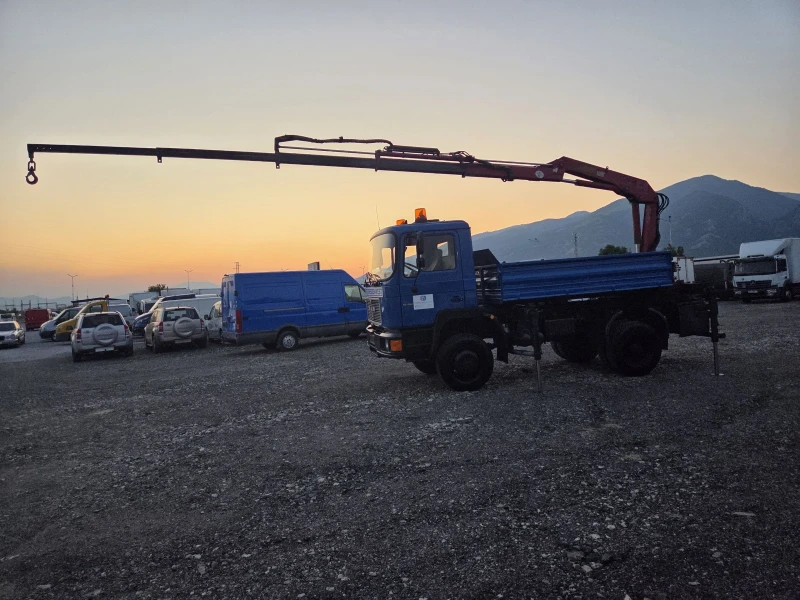 Man 12.222 12.192, КРАН + САМОСВАЛ, 4 Х 4 , снимка 6 - Камиони - 50813807