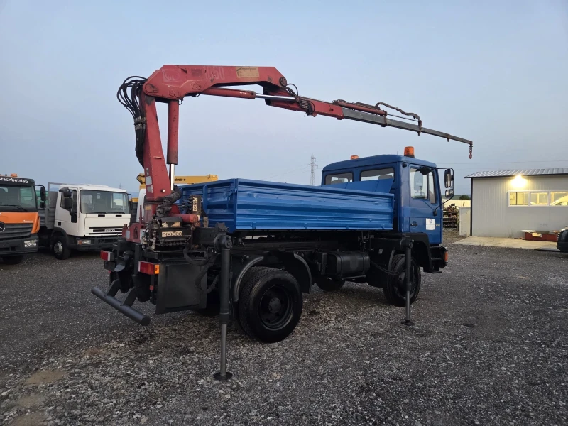 Man 12.222 12.192, КРАН + САМОСВАЛ, 4 Х 4 , снимка 4 - Камиони - 50813807