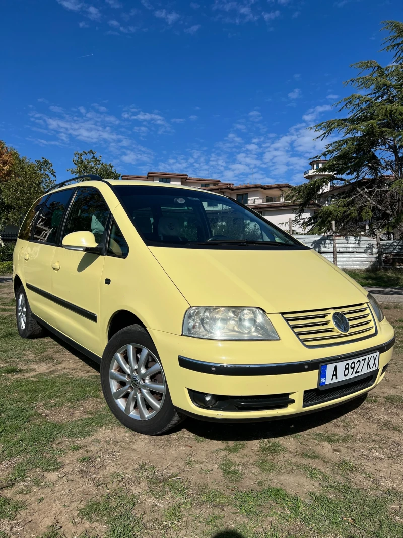 VW Sharan 2.0 TDI КАРАТ , снимка 1 - Автомобили и джипове - 47597239