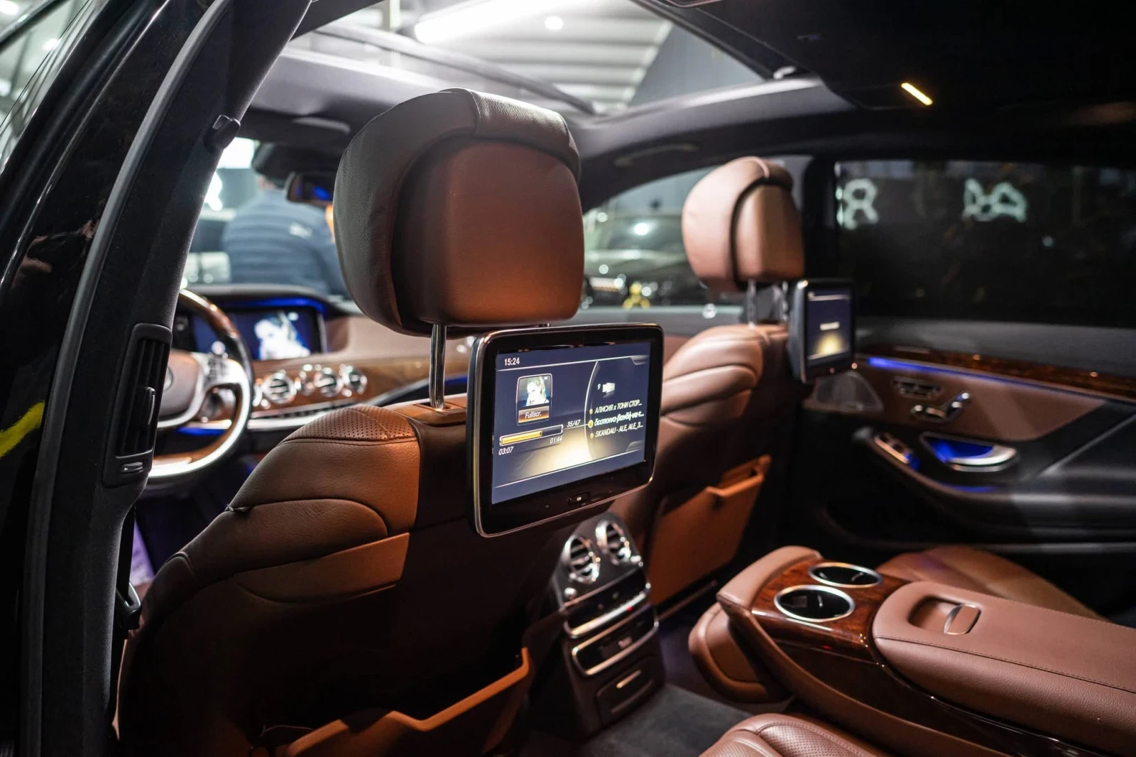 Mercedes-Benz S 350 D LONG LUXURY LINE ПАНО BURM 3XTV ЛИЗИНГ 100%, снимка 15 - Автомобили и джипове - 53912858