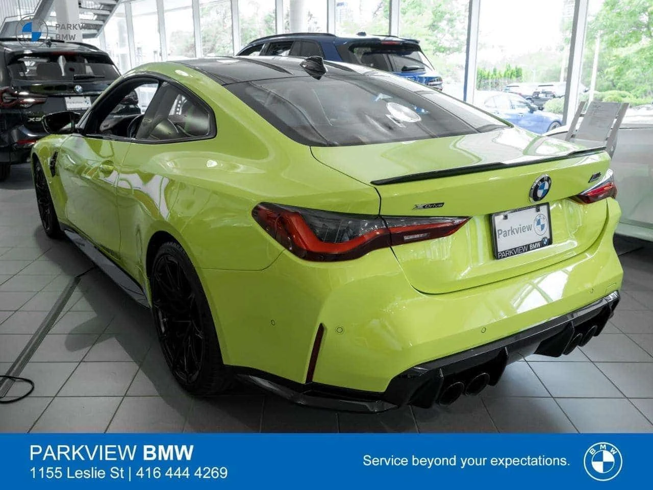 BMW M4 * AWD CPO HUD HKSOUND 360CAM LASERLIGHTS CARBONROO, снимка 3 - Автомобили и джипове - 55665840