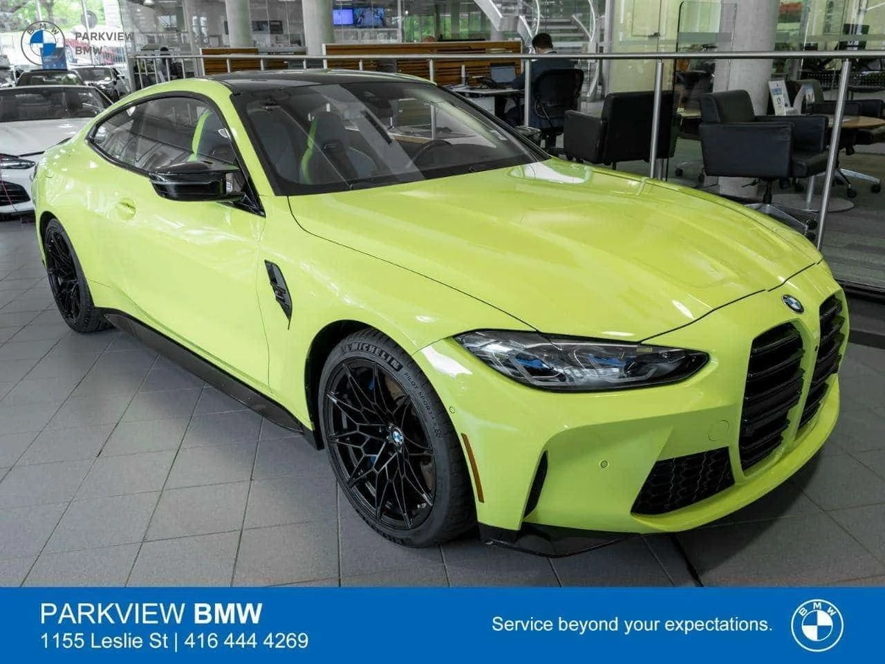 BMW M4 * AWD CPO HUD HKSOUND 360CAM LASERLIGHTS CARBONROO, снимка 5 - Автомобили и джипове - 55665840