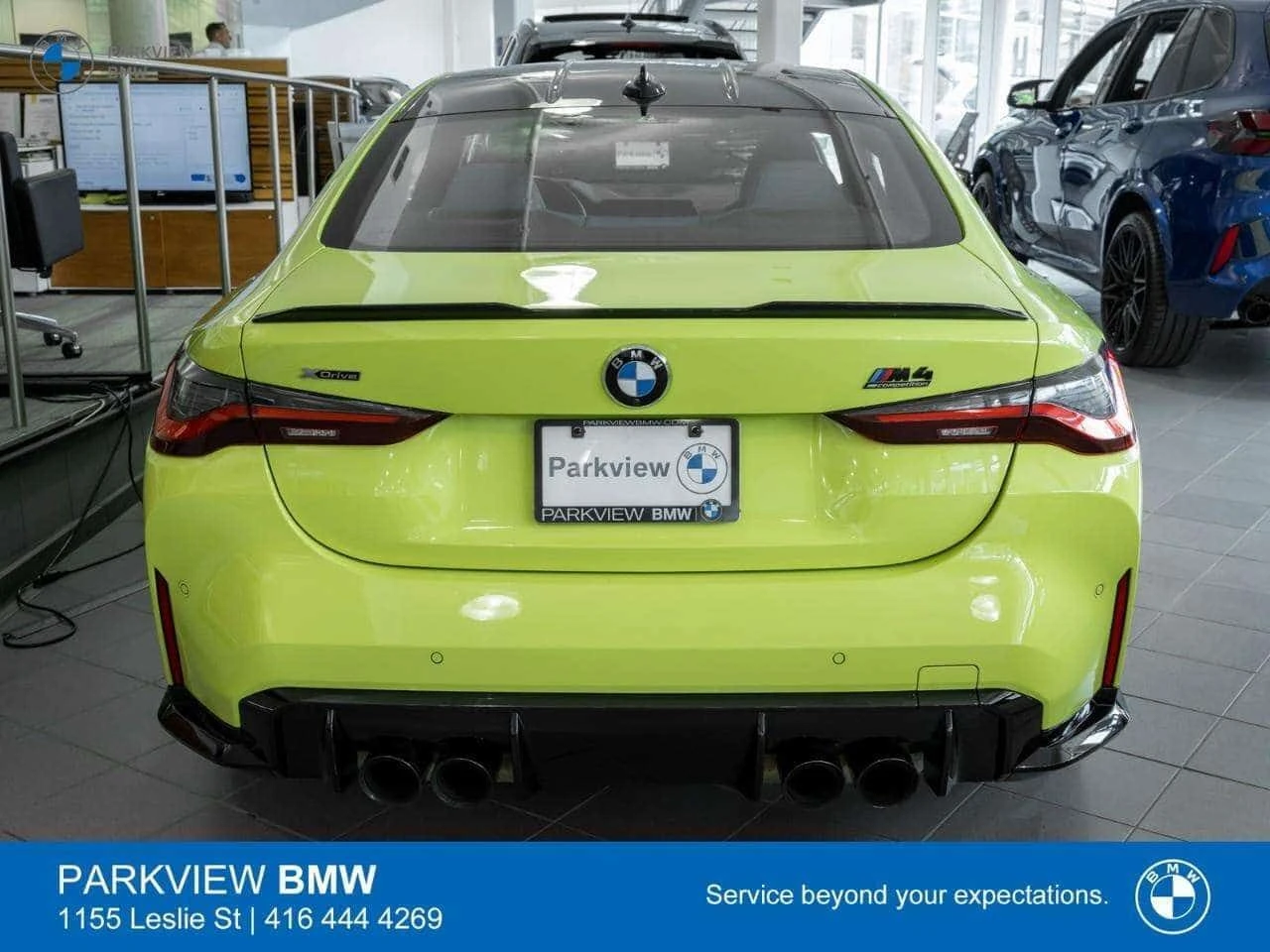 BMW M4 * AWD CPO HUD HKSOUND 360CAM LASERLIGHTS CARBONROO, снимка 8 - Автомобили и джипове - 55665840