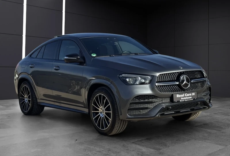 Mercedes-Benz GLE 400 D* COUPE* AMG* BURMESTER* AIRMATIC* HEADUP* PANO* , снимка 3 - Автомобили и джипове - 52273196