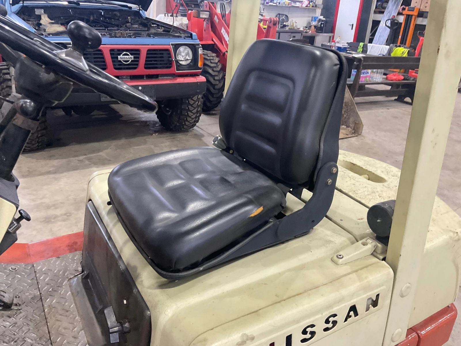 Мотокар Nissan QFD15 Работи смесва маслото с вода !!!, снимка 7 - Индустриална техника - 54197253