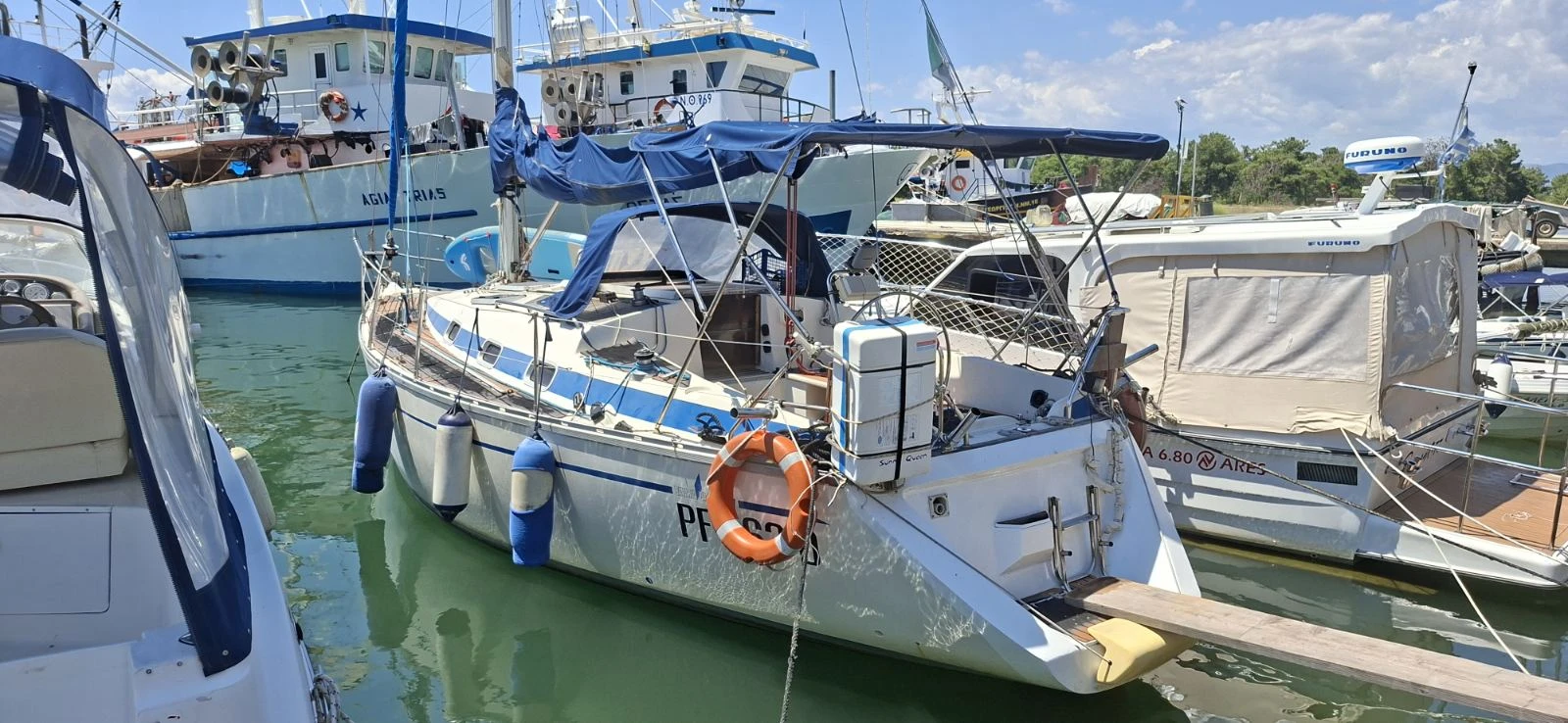 Ветроходна лодка Bavaria 340