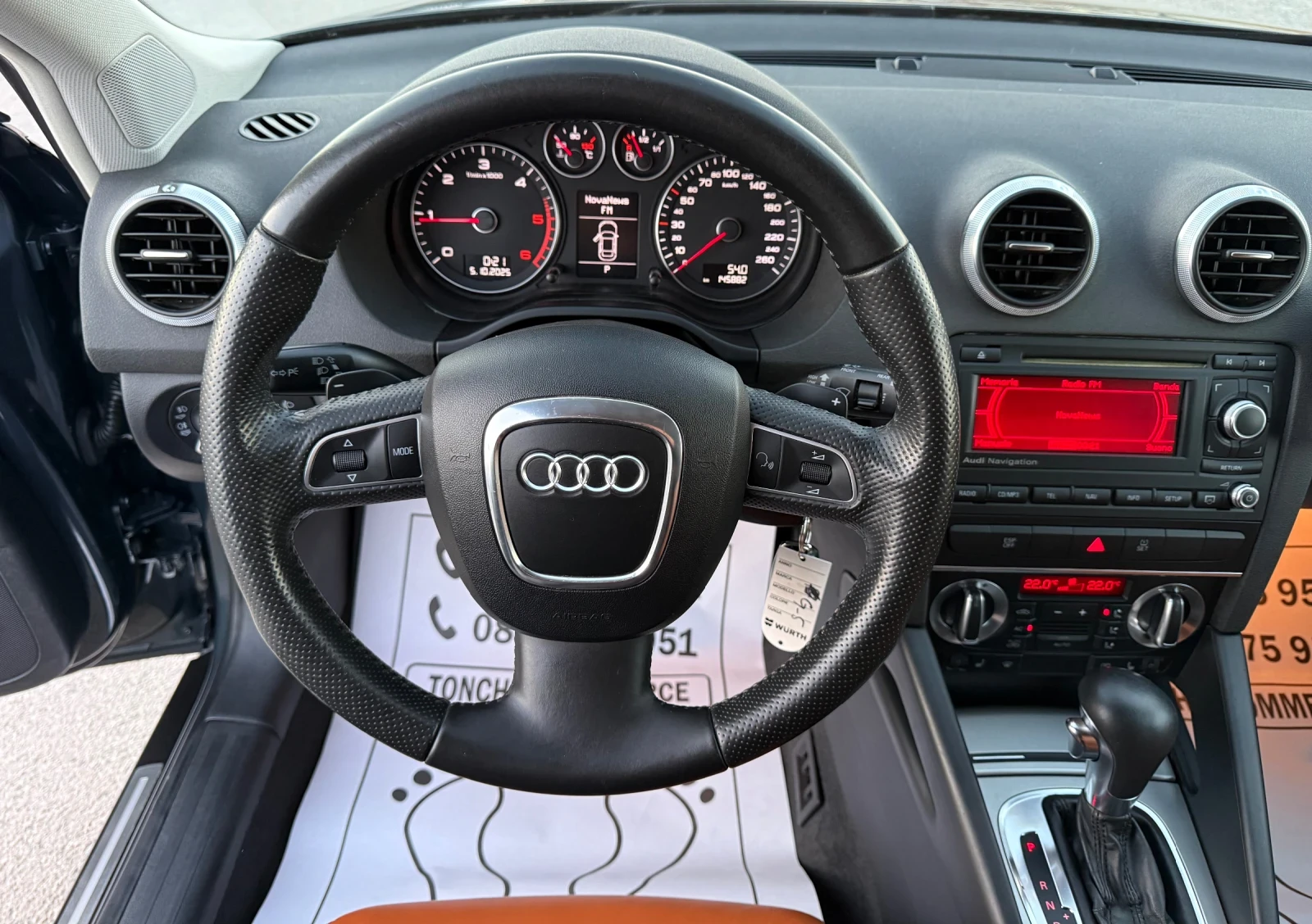 Audi A3 2.0-TDI-AUTOMAT-145.000km-NEW-NEW-NEW-PODGREV-KOJA | Mobile.bg   8