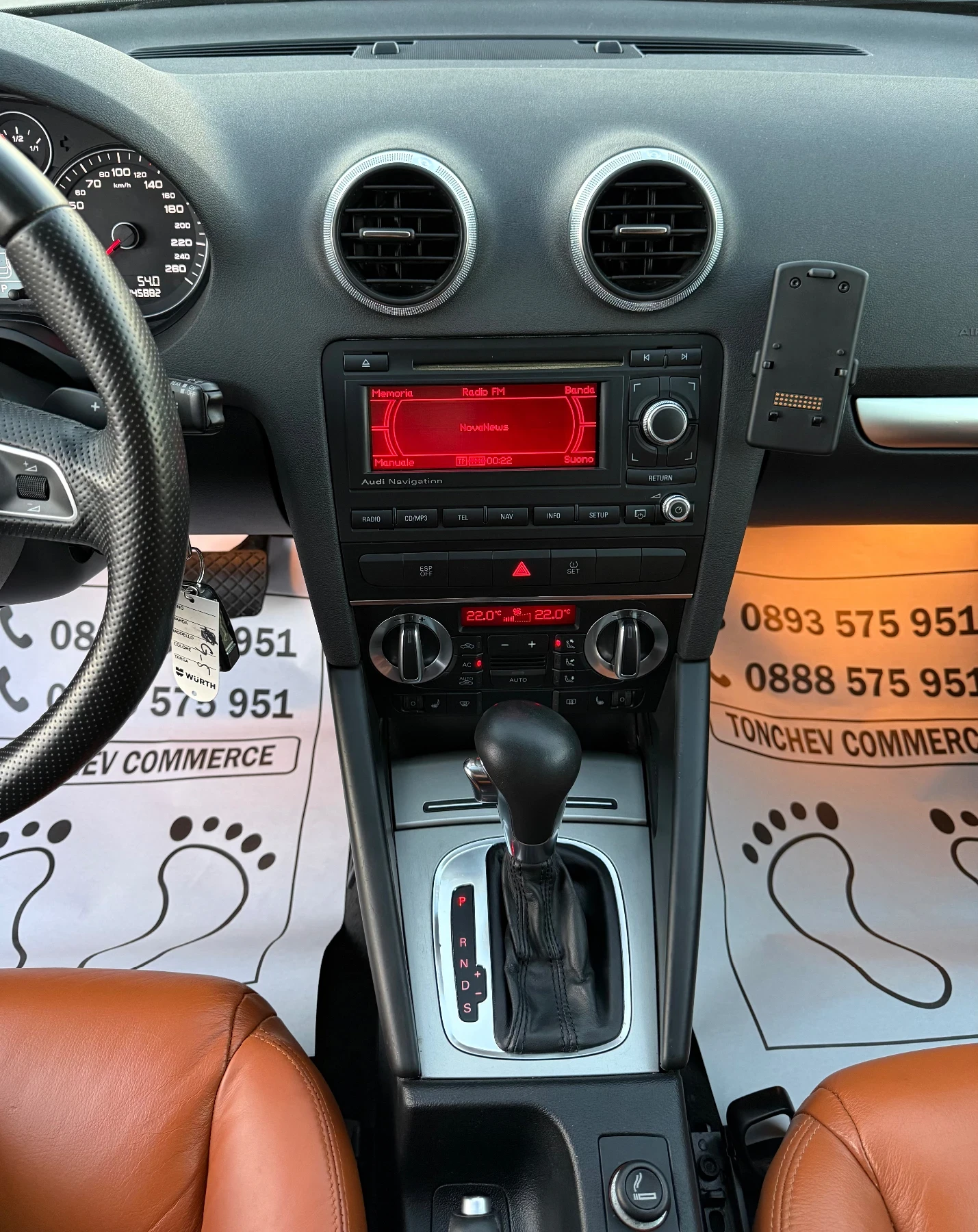 Audi A3 2.0-TDI-AUTOMAT-145.000km-NEW-NEW-NEW-PODGREV-KOJA | Mobile.bg   9